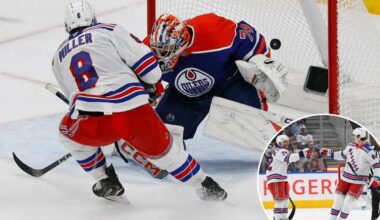 J.T. Miller's overtime goal delivers Rangers win over Oilers