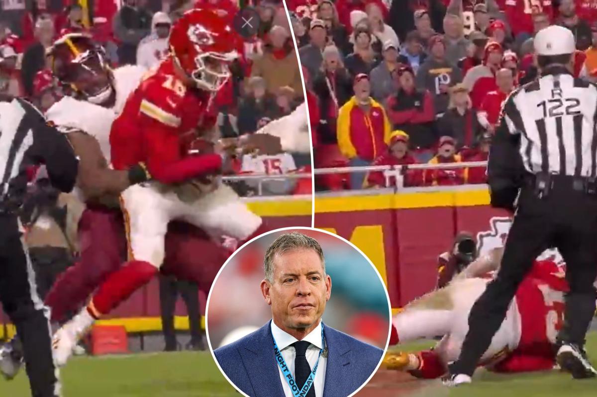 Troy Aikman takes dig at refs' treatment of Patrick Mahomes
