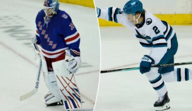 Rangers fall to Sharks in overtime to remain winless at MSG