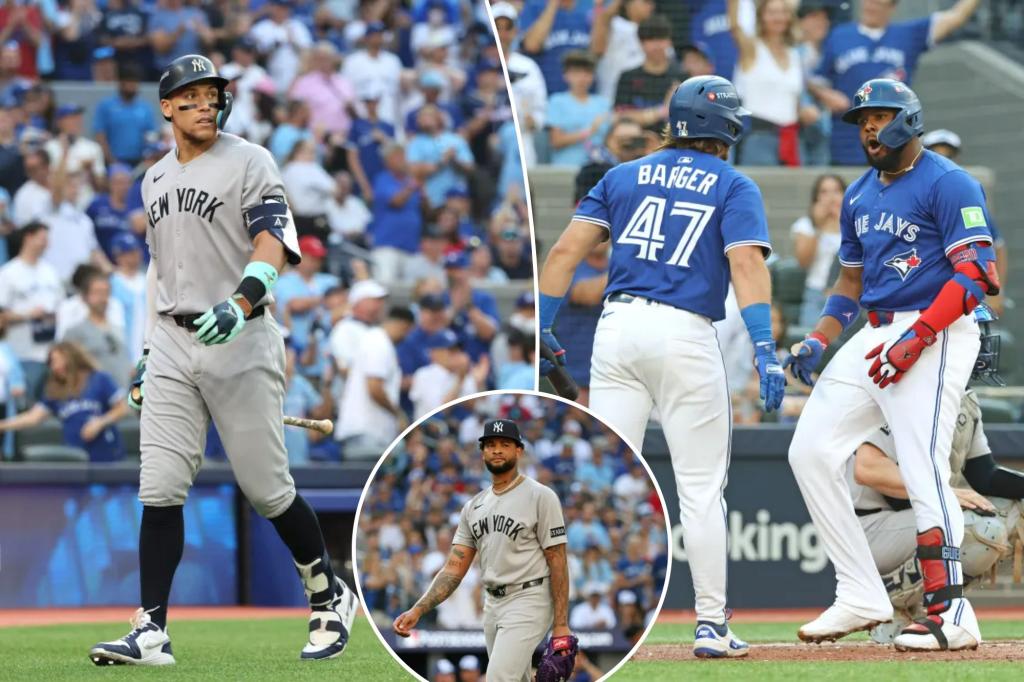 Yankees unravel late in brutal ALDS Game 1 loss to Blue Jays