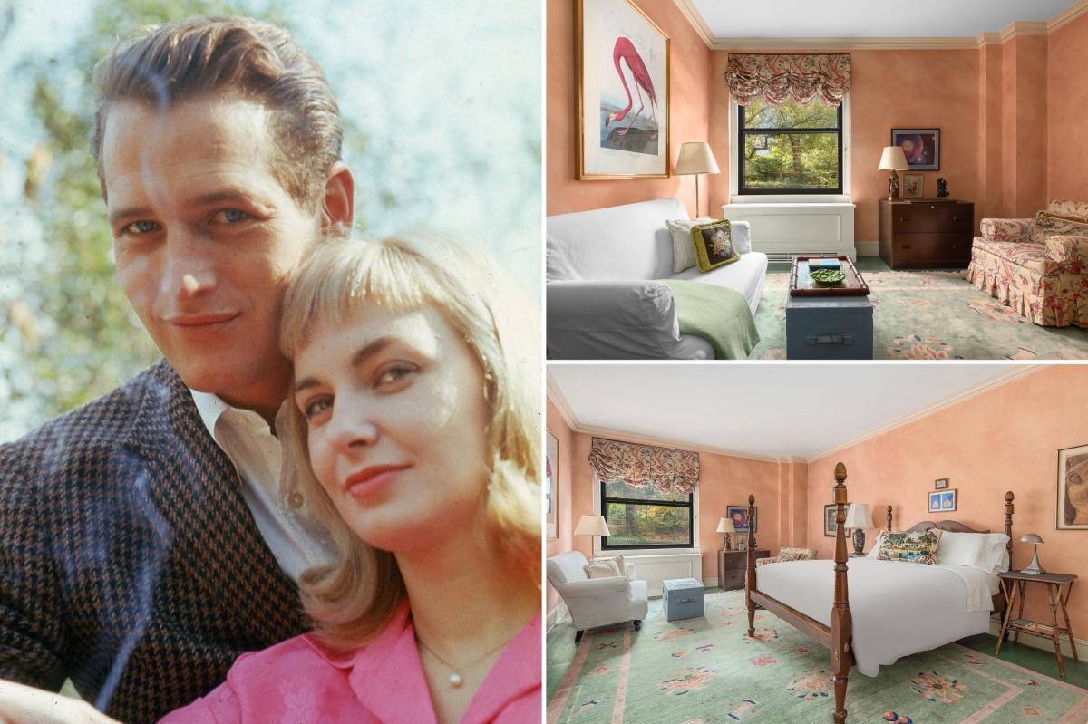 Paul Newman's NYC maisonette lists for the first time in decades