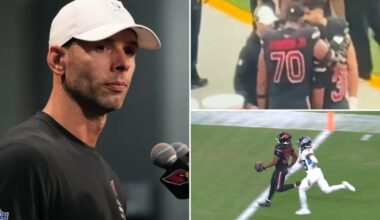 Cardinals fine Jonathan Gannon for Emari Demercado sideline blowup