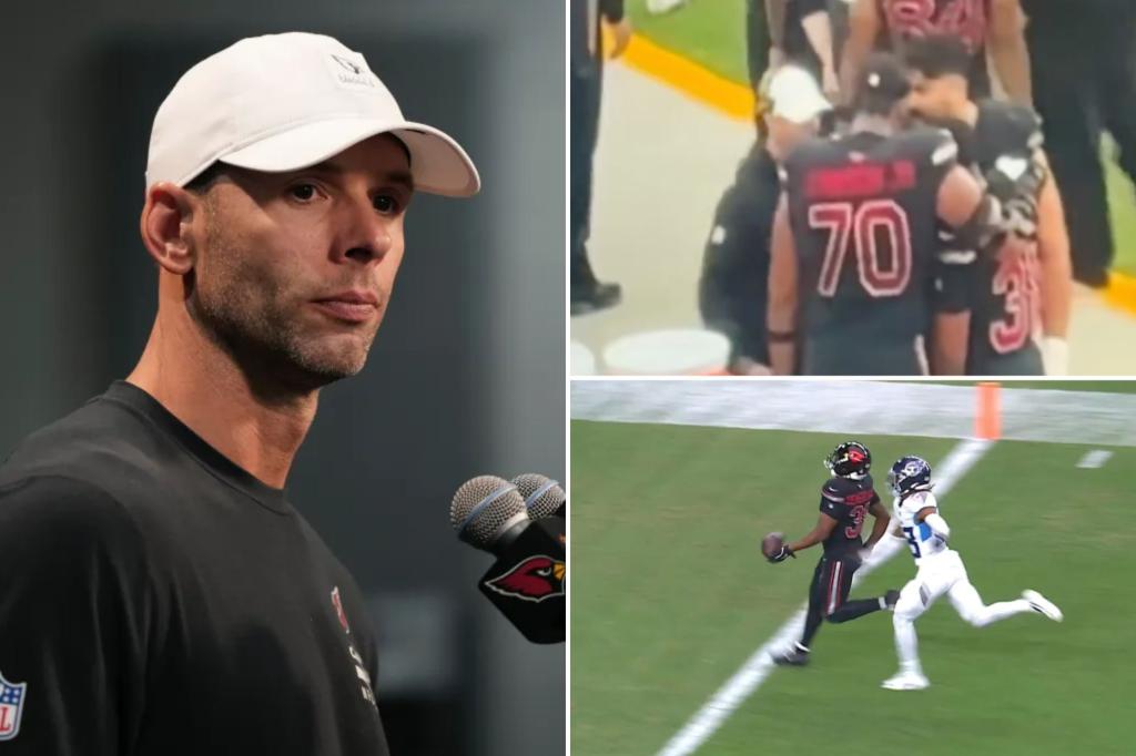 Cardinals fine Jonathan Gannon for Emari Demercado sideline blowup