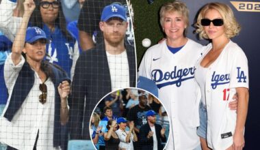 Meghan Markle, Prince Harry take in World Series Game 4
