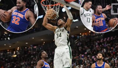 Giannis Antetokounmpo outplays Karl-Anthony Towns as Knicks fall to Bucks