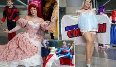Inside the elaborate costumes at NY Comic Con