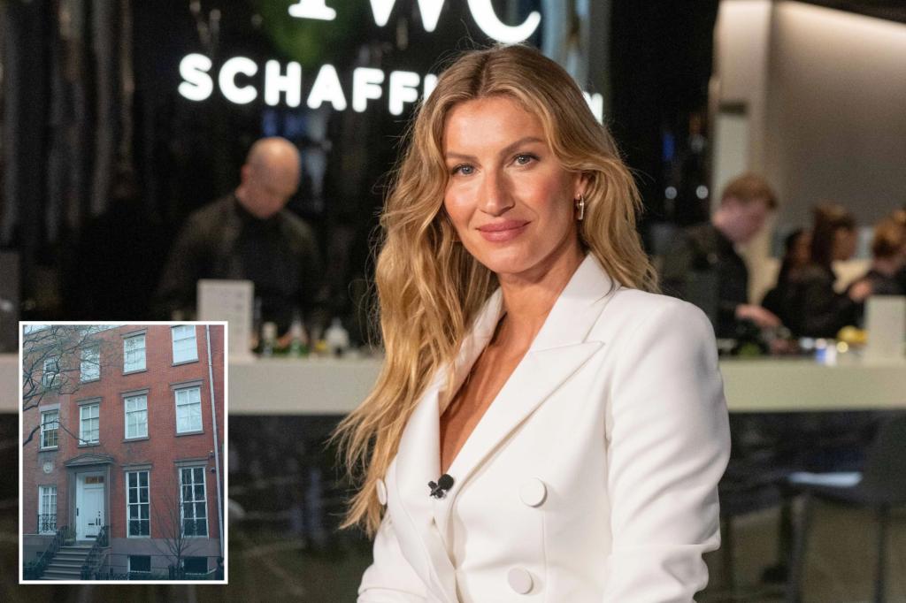Supermodel Gisele Bündchen's West Village starter home asking $16.99M