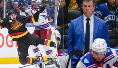 Mike Sullivan opts for veterans in Rangers' lineup reshuffle