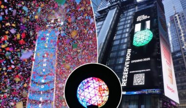 A first look at the new One Times Square New Year's ball