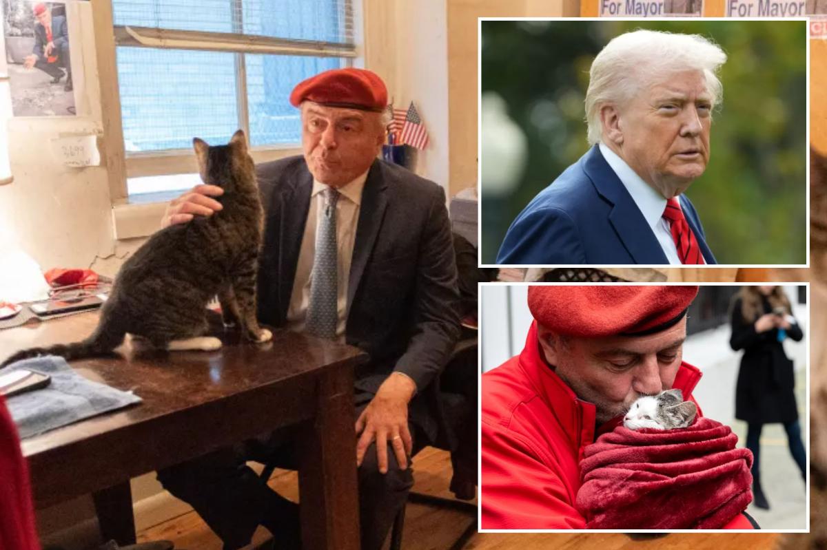 Trump cringes over Curtis Sliwa's cat obsession in spicy breakdown of NYC mayoral race: 'Isn't exactly ideal'