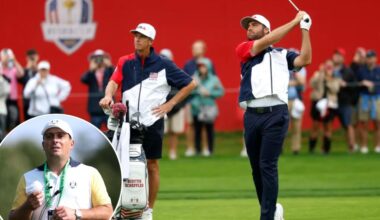 Scottie Scheffler's caddie clears air with Francesco Molinari after fiery Ryder Cup tiff