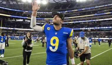 Matthew Stafford Stats vs. Jacksonville Jaguars