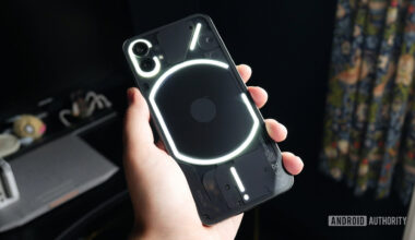 nothing phone 1 glyph on rear