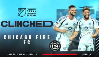 Chicago Fire FC clinch Audi 2025 MLS Cup Playoffs spot