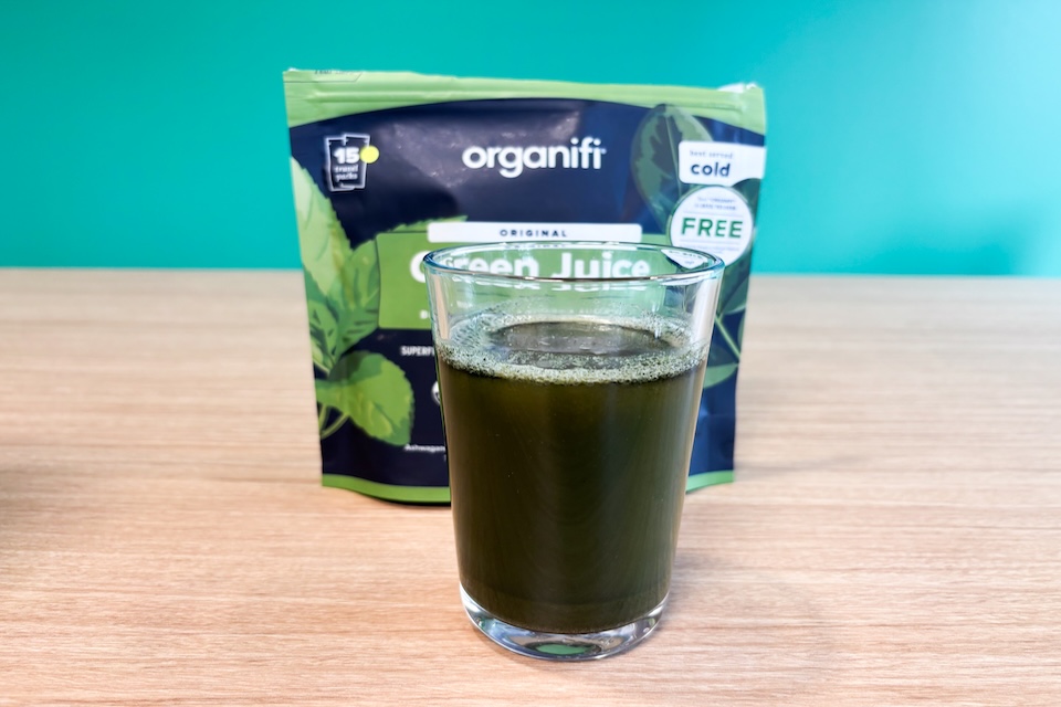 Organifi green juice as best greens powder
