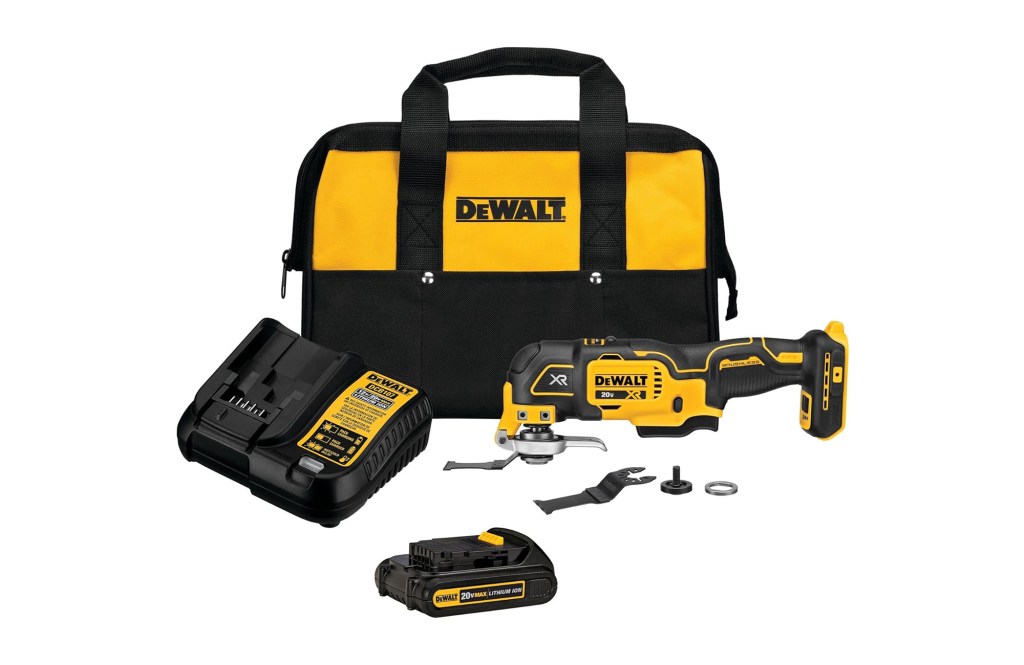 DEWALT 20V MAX XR Oscillating Tool Kit, 3-Speed
