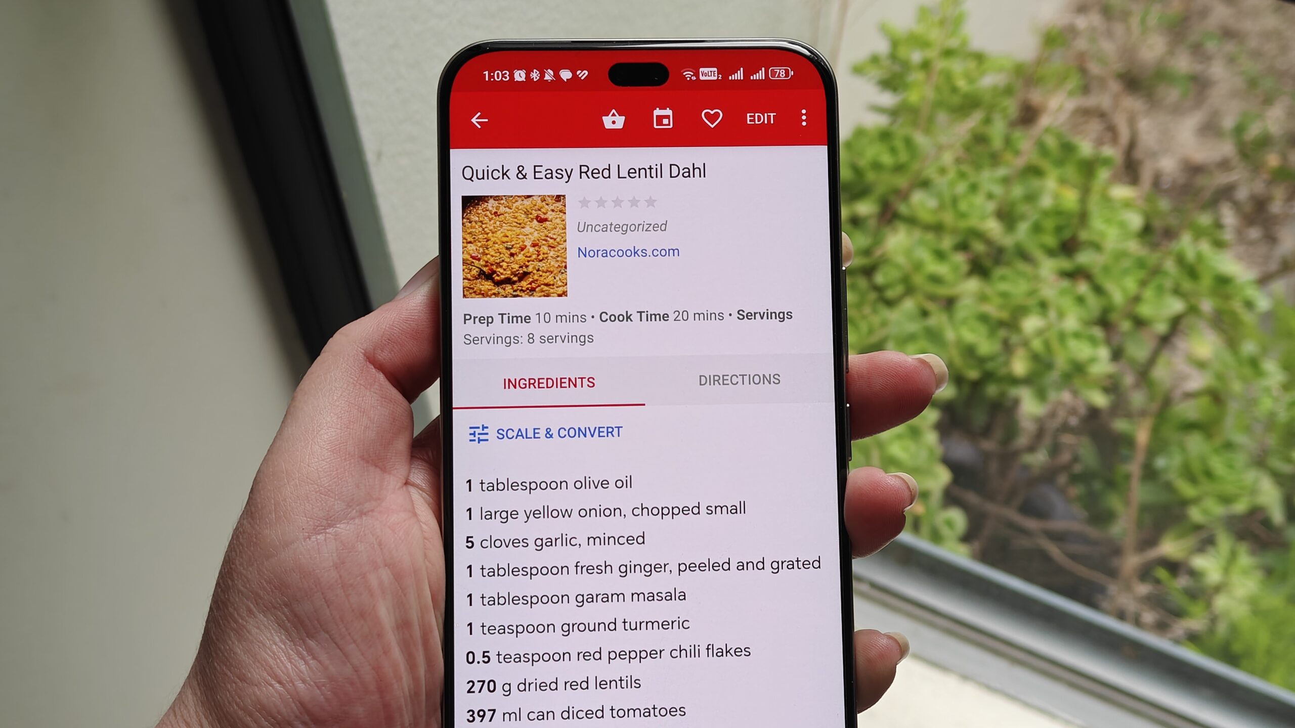 paprika 3 app with recipe