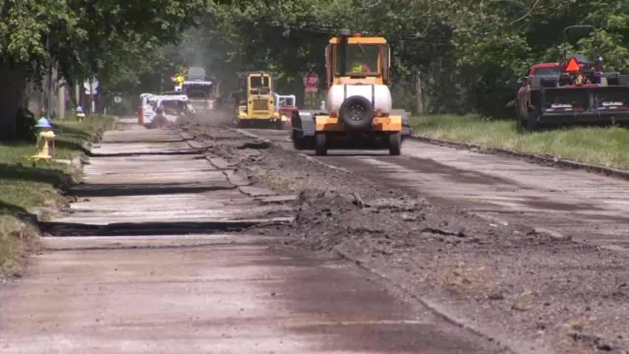 Road work