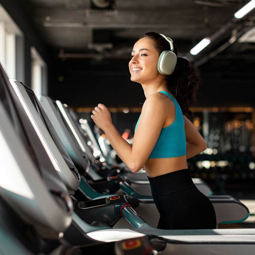 woman who exercises regularly as it brings relief to tense muscles