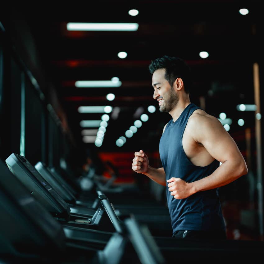 man who exercises regularly so he can sleep better