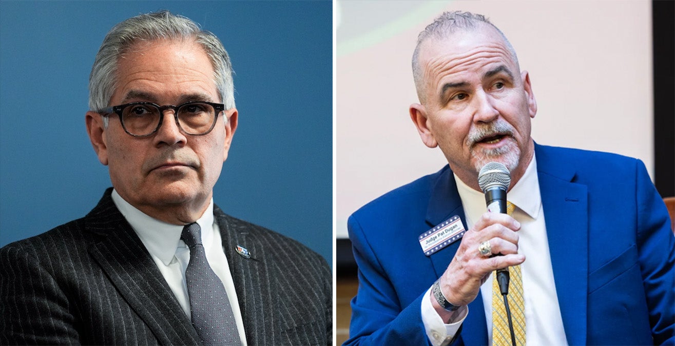 Larry Krasner vs. Pat Dugan