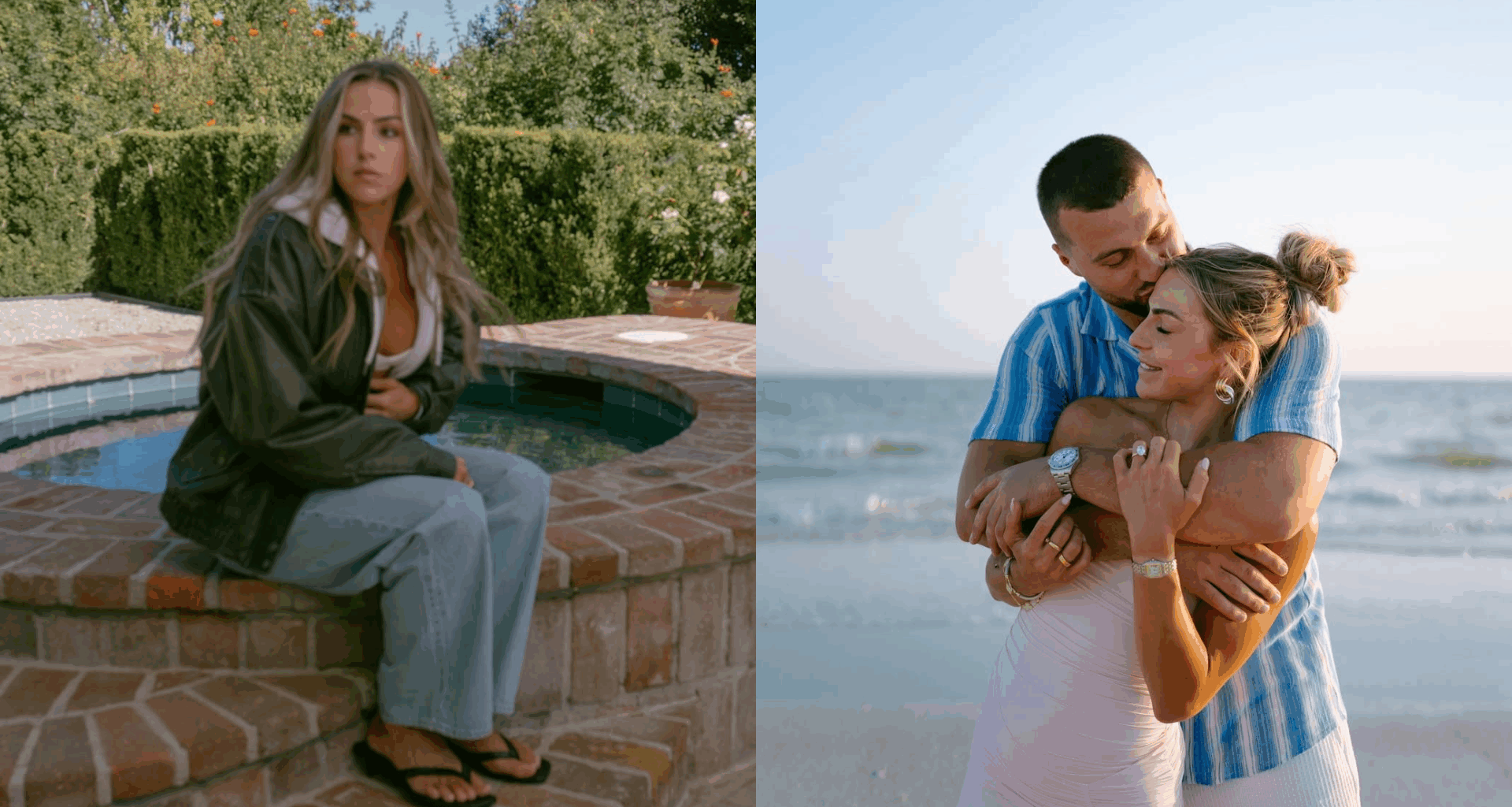 IN PIC: Haley Cavinder Gets Cozy with Fiancé Jake Ferguson In Candid Sunkissed Moment