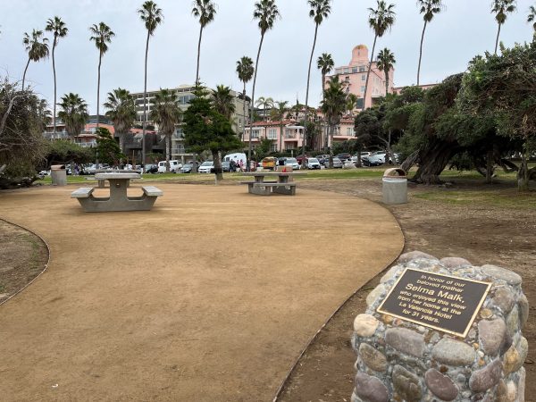 The picnic grove at La Jolla's Scripps Park opened in December 2022. (Joan Plaehn)