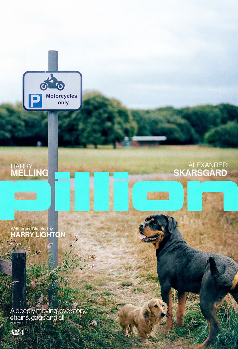 Harry Lighton's Pillion Poster