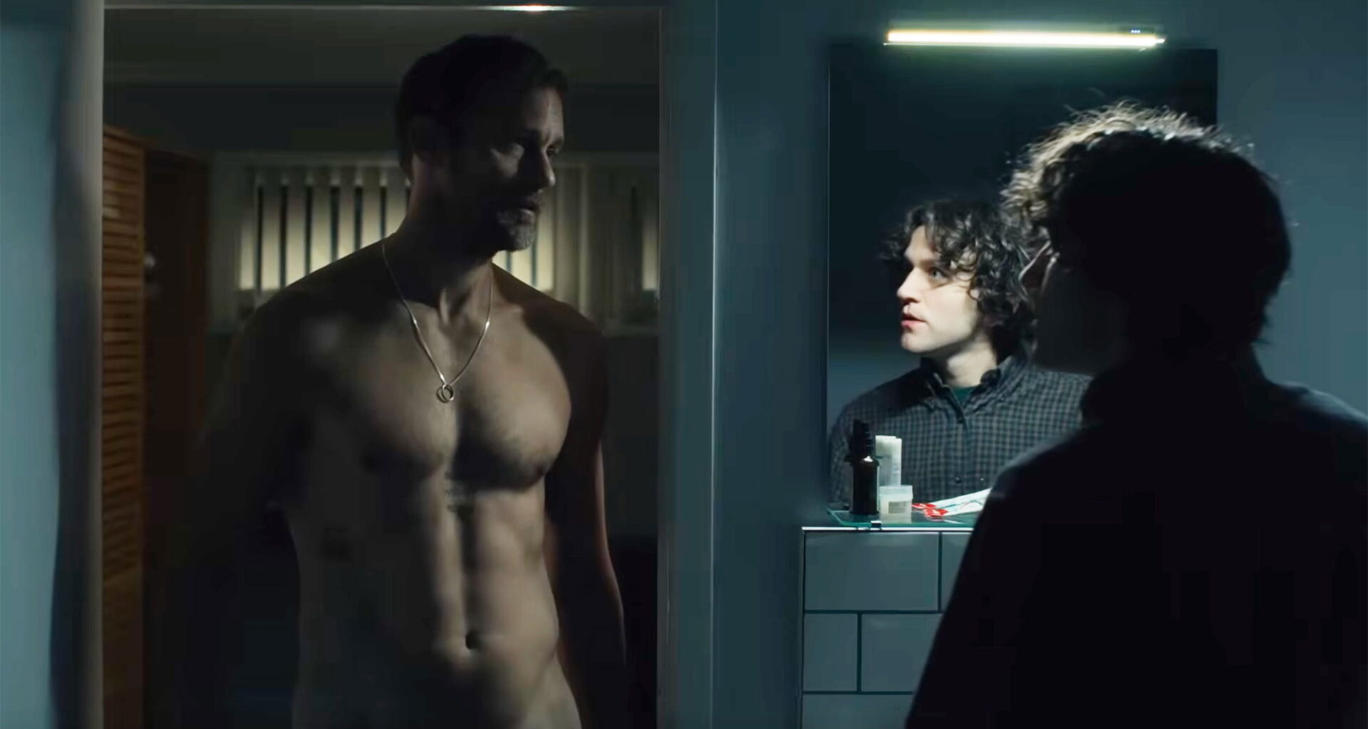 Kinky First Trailer for 'Pillion' w/ Harry Melling & Alexander Skarsgård