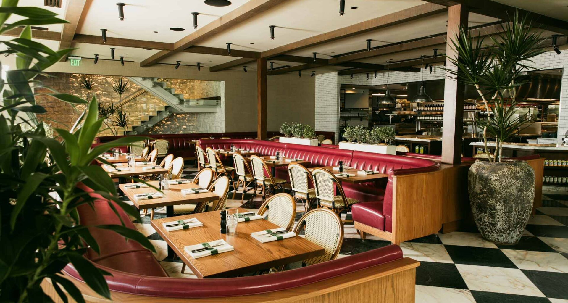 Pinyon's first-floor dining room