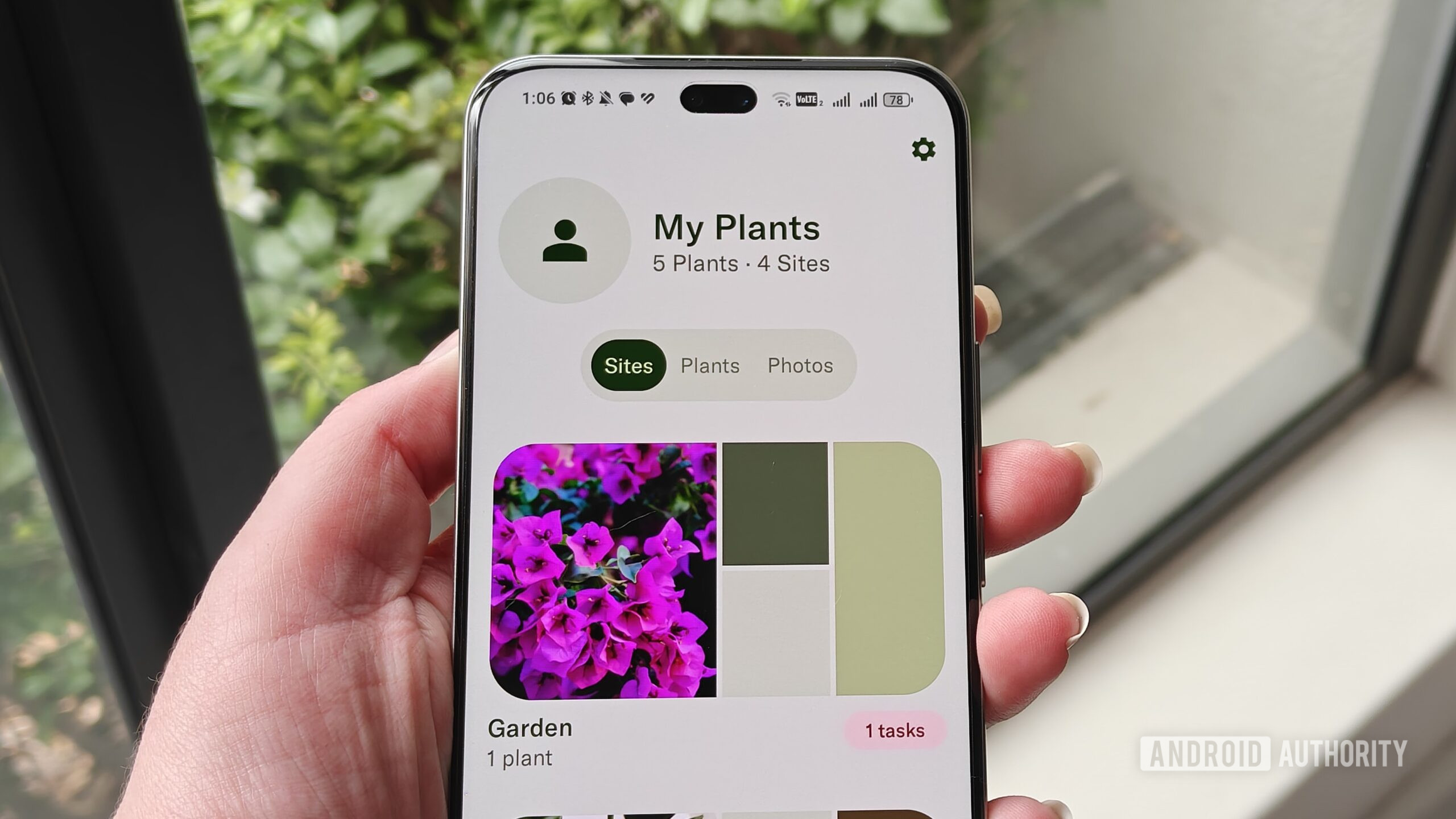plants in the planta app