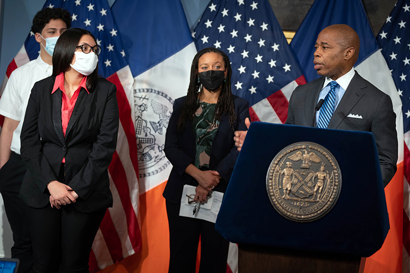 New York City Mayor Eric Adams Announces Record 100,000 Summer Youth Employment Opportunities