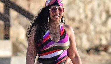 Ashanti flaunts her curves in plunging swimsuit and more star snaps - Page Six