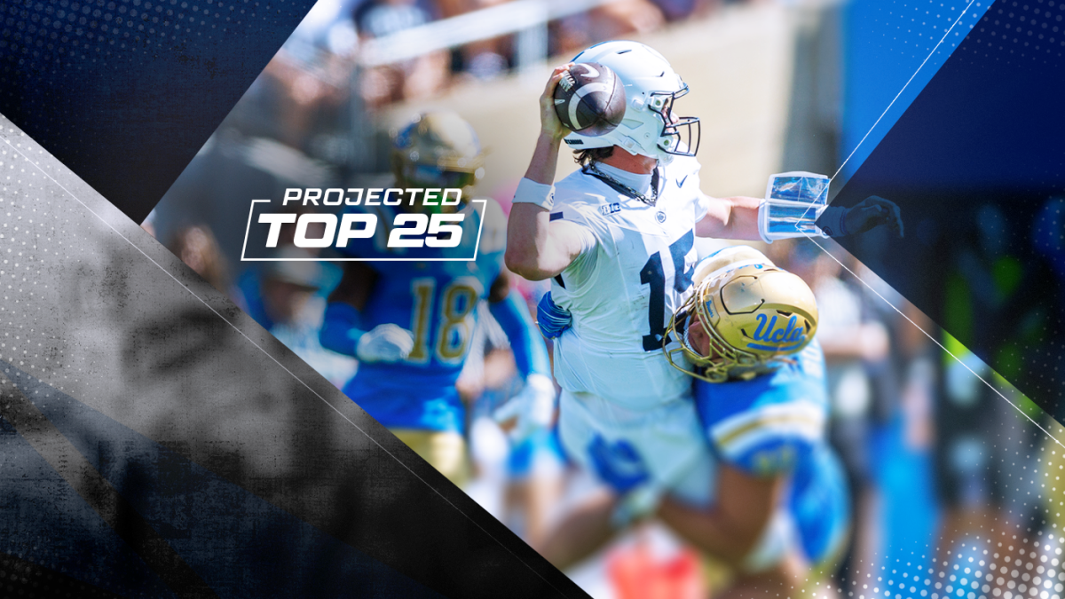 Tomorrow's Top 25 Today projects college football rankings entering Week 7