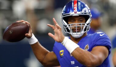 Russell Wilson remains Giants' backup, insists he's ready