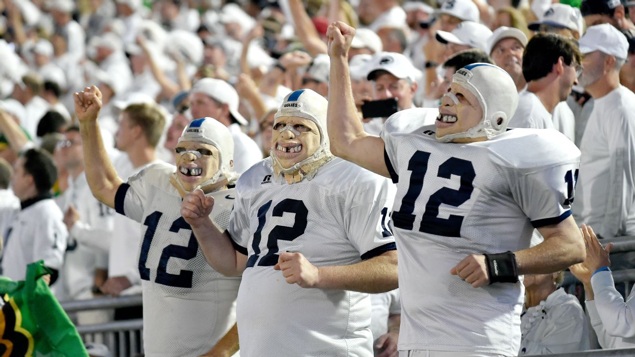 College football Bottom 10 after Week 5: Penn State's latest flop