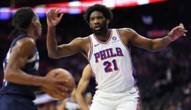 Embiid returns for preseason finale after 8-month absence