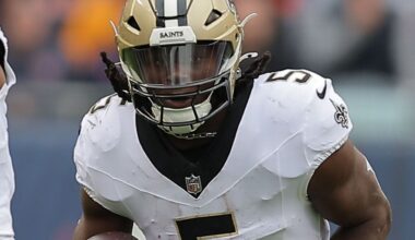 Erik McCoy, Kendre Miller injured in Saints' 26-14 loss