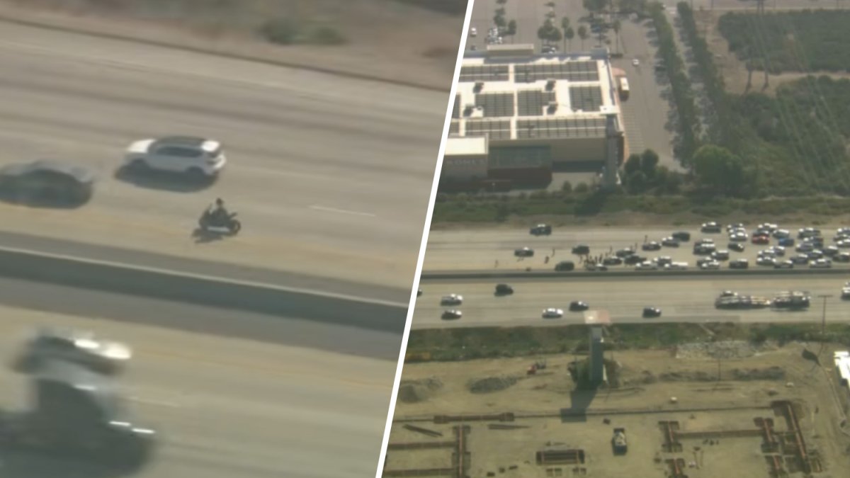Deputies chase driver in Rancho Cucamonga area – NBC Los Angeles