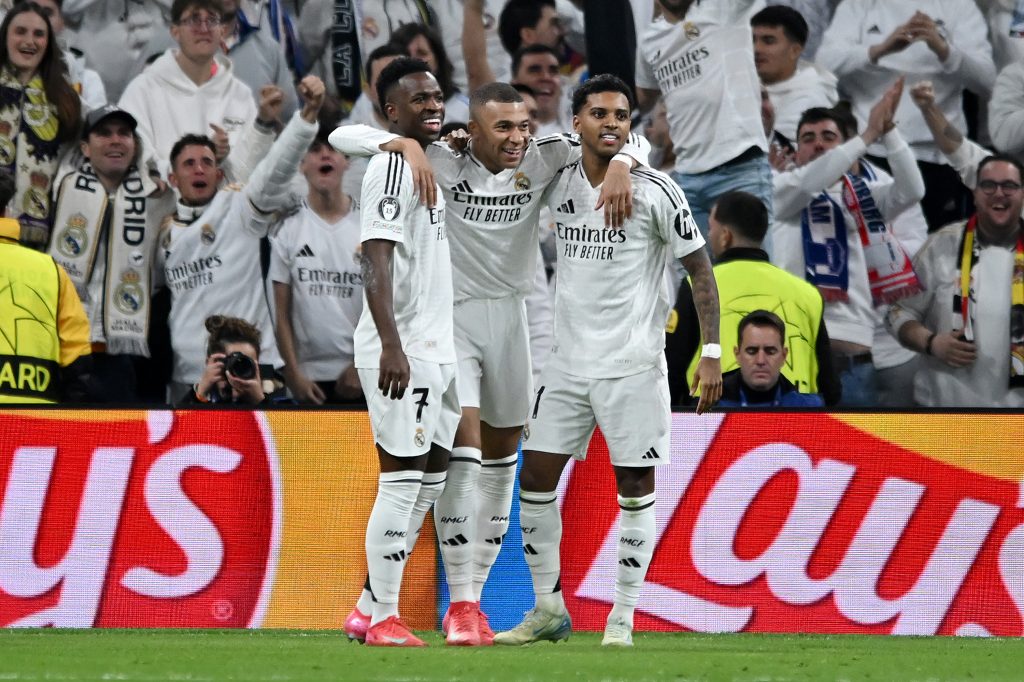 Vinicius, Kylian Mbappe, Rodrygo, Real Madrid players