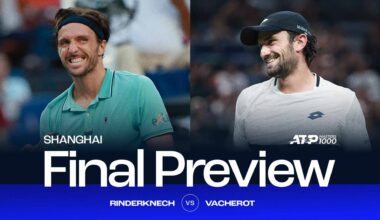 Cousins Arthur Rinderknech and Valentin Vacherot will meet for the Shanghai title on Sunday