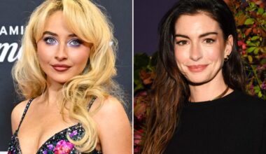 Sabrina Carpenter Arrests Anne Hathaway at NYC Show