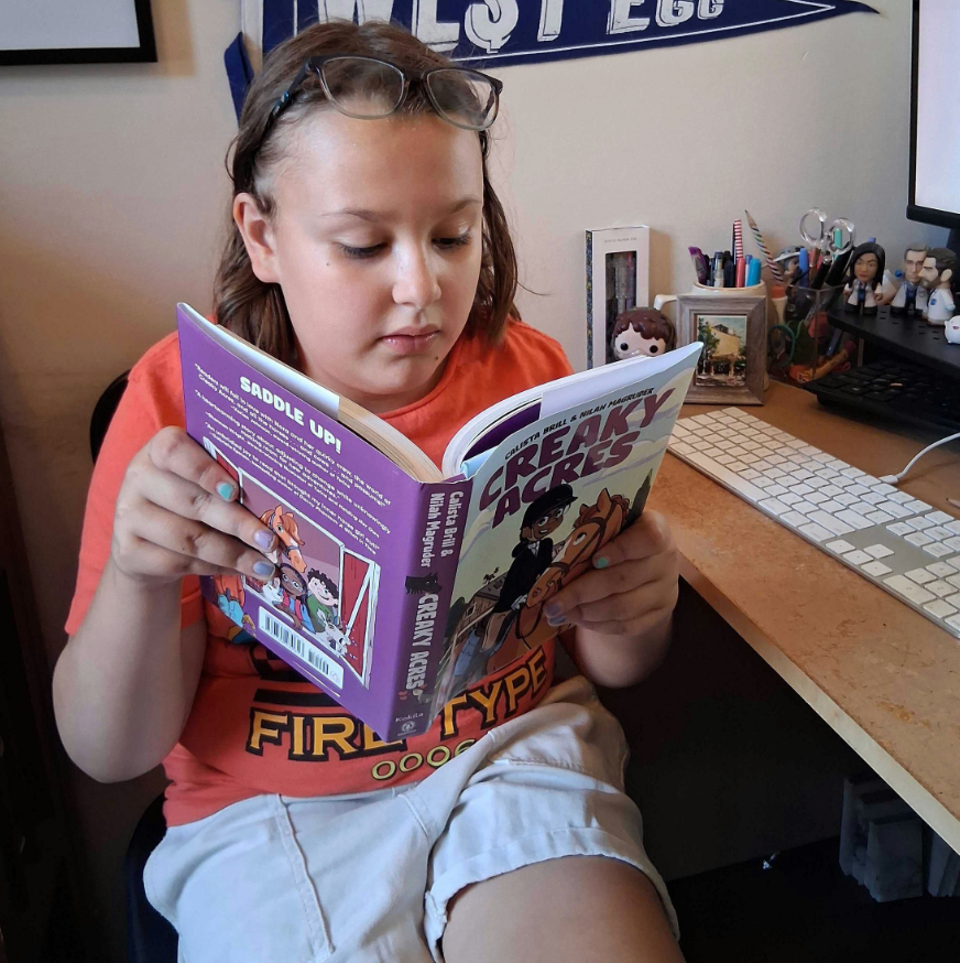 kids book awards creaky acres graphic novel