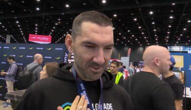 Blind runner and triathlete from Serbia competing in first Chicago Marathon