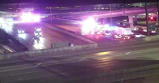 Northbound I-35 closed in Dallas after pedestrian struck and killed, officials say