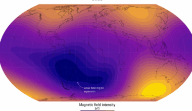 Satellites reveal weak spot in Earth's magnetic field keeps growing: "There's something special happening"