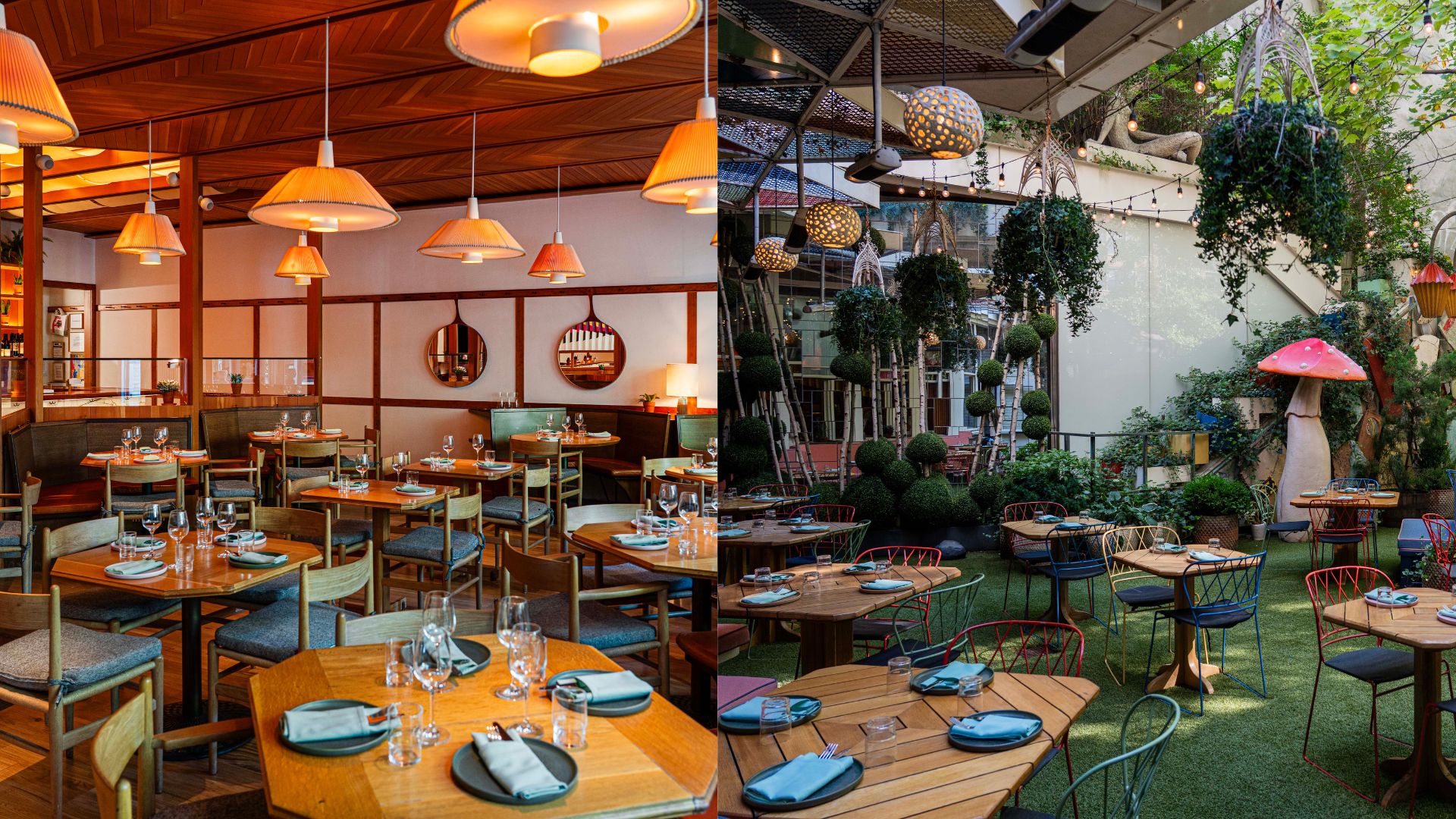 Chef Maycoll talks the opening of his first restaurant in New York City, Cuna 2 Cuna has indoor and outdoor seating options.