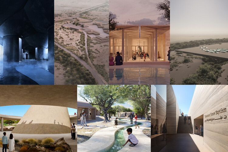 Seven Finalist Designs Revealed for the Museum of Jesus’ Baptism in Jordan - Image 1 of 46
