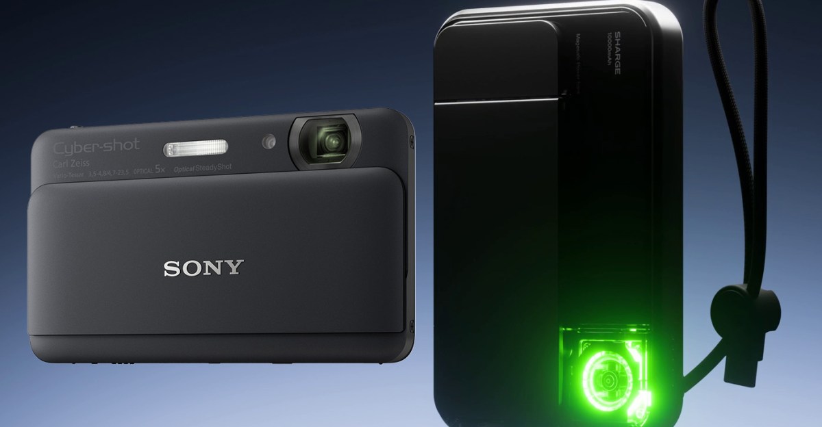 This magnetic Qi 2.2 powerbank looks like a classic Sony Cybershot