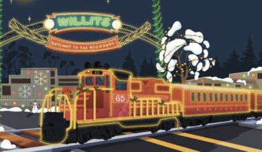 Here come some of California’s most scenic holiday trains – NBC Los Angeles